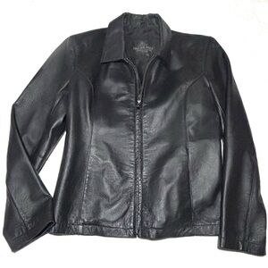 Vintage 90’s Oscar Piel Leather Jacket!
